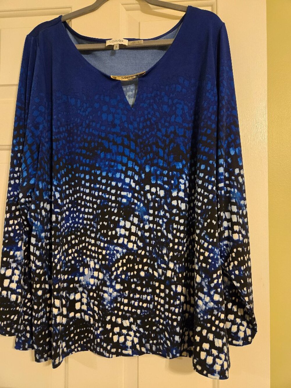 Calvin Klein print tunic 3X